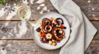 Calamari Grigliati Con Panzanella
