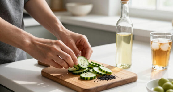 Cucumber Salad With Sesame And Rice Vinegar