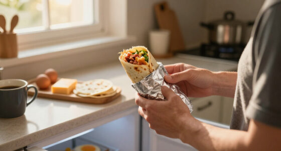 For The Easiest Weekday Breakfast, I Keep These Burritos In My Freezer Always