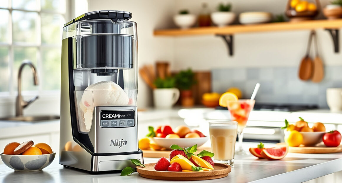 Ninja CREAMi Deluxe Ice Cream Maker: Summer's Best Frozen Dessert Machine