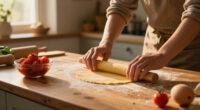Pasta Sfoglia Con Pomodorini Caramellati