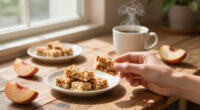 Peach Crumb Bars