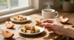 Peach Crumb Bars