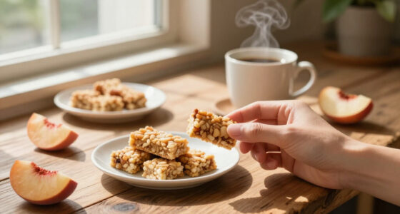 Peach Crumb Bars