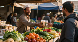 محافظ القاهرة يفتتح معرض السلع الغذائية بحي السلام أول - Cairo.gov.eg
