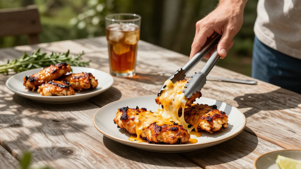 Cheesy BBQ Chicken Cutlets