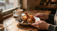 Coniglio Fritto Con Funghi