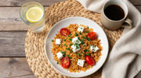 Crispy Rice Salad With Feta