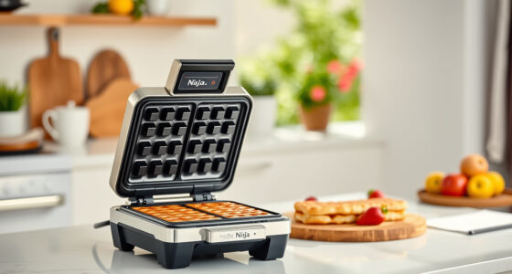 Enjoy Perfect Summer Waffles Now with the Ninja Belgian Waffle Maker Pro