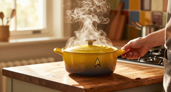 Le Creuset’s New Star Trek Collection Boldly Goes Where No Cookware Has Gone Before (And Starts At $35!)