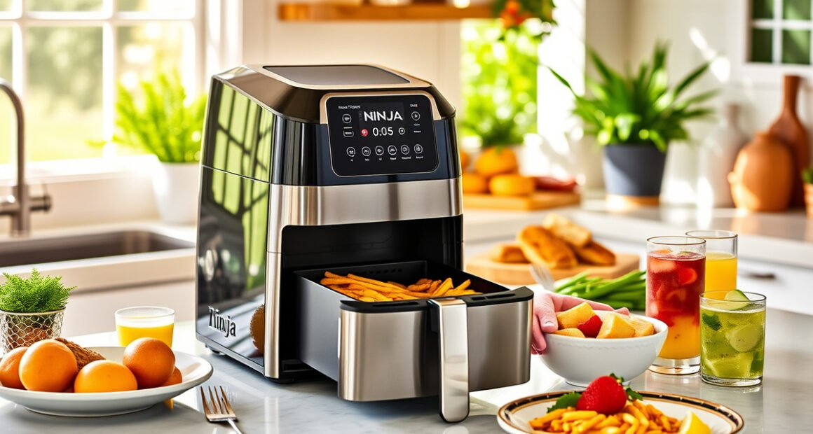 Ninja Foodi 10 Quart DualZone Air Fryer: Effortless Summer Pool Party Cooking