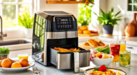 Ninja Foodi 10 Quart DualZone Air Fryer: Effortless Summer Pool Party Cooking