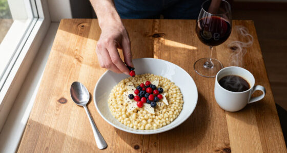 Orzotto Al Formaggio, Speck E Frutti Di Bosco