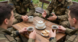 Sporting Diplomacy In Odesa: Ukrainian Servicemen Take On Italian Pacifists