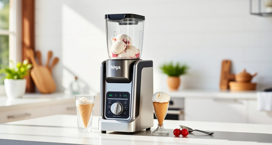 Summer Fun with Ninja NC701 CREAMi Swirl Ice Cream Maker & Accessories