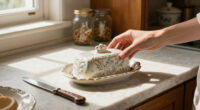 This Ceramic Butter Dish Looks Like An Antique Family Heirloom