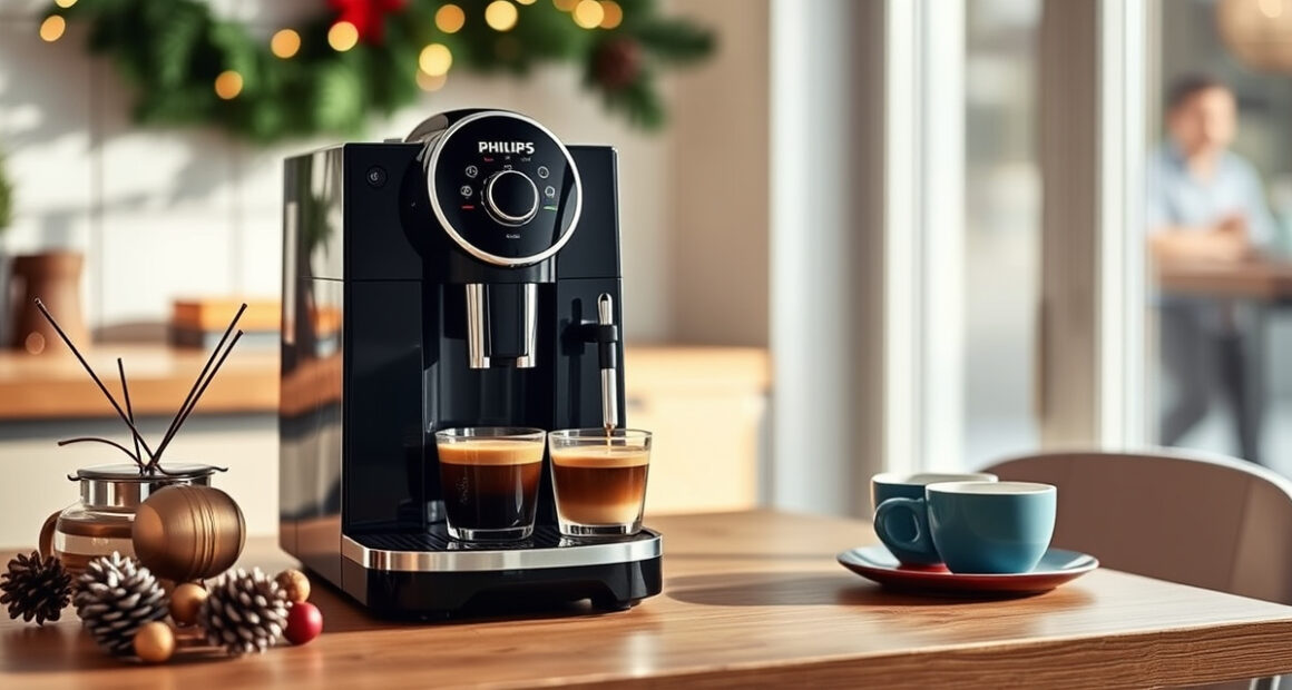 Philips 3300 Series: A Cozy Holiday Café at Home